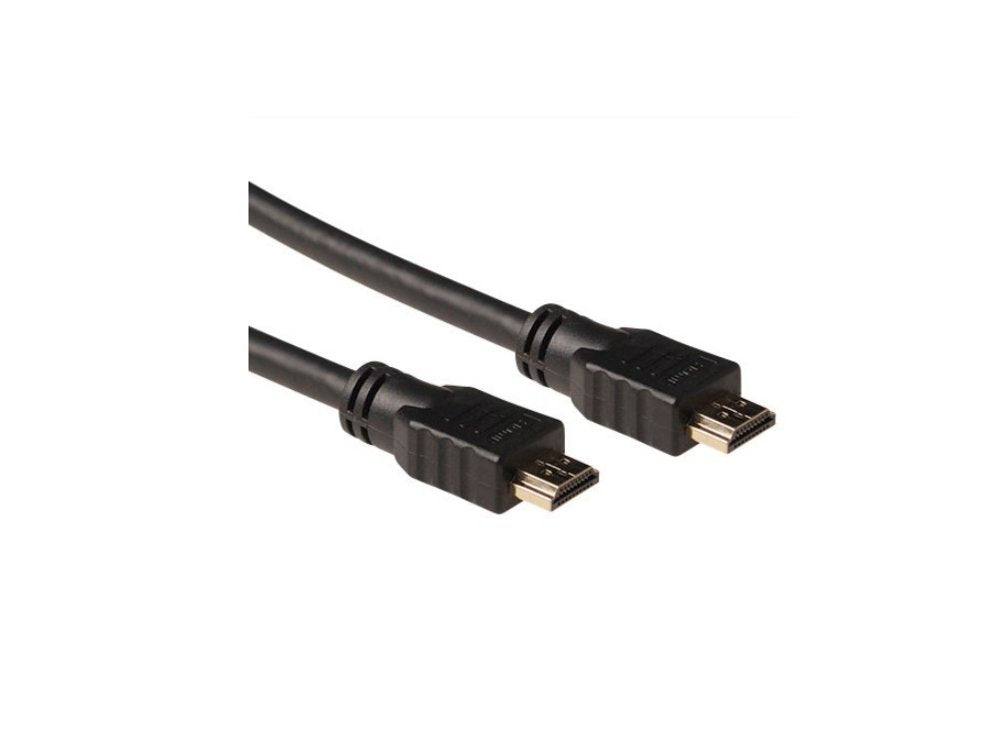 ACT AK3902 | 2 m HDMI Kabel | HDMI Type A naar Type A | Zwart - Matmuis - Matmuis